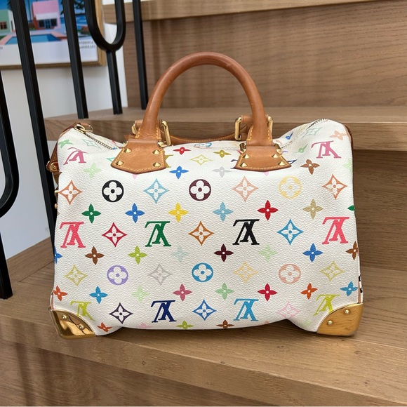 ❌❌SOLD❌❌ Louis Vuitton Takashi Murakami Multicolor Speedy - Picture 2 of 2